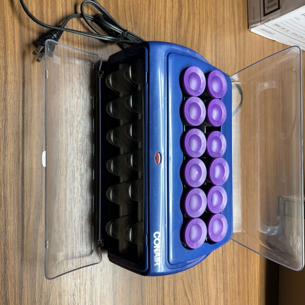 Conair Blue and Purple Hair Roller Set
